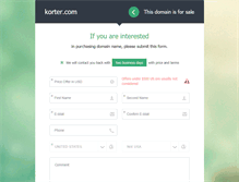 Tablet Screenshot of korter.com